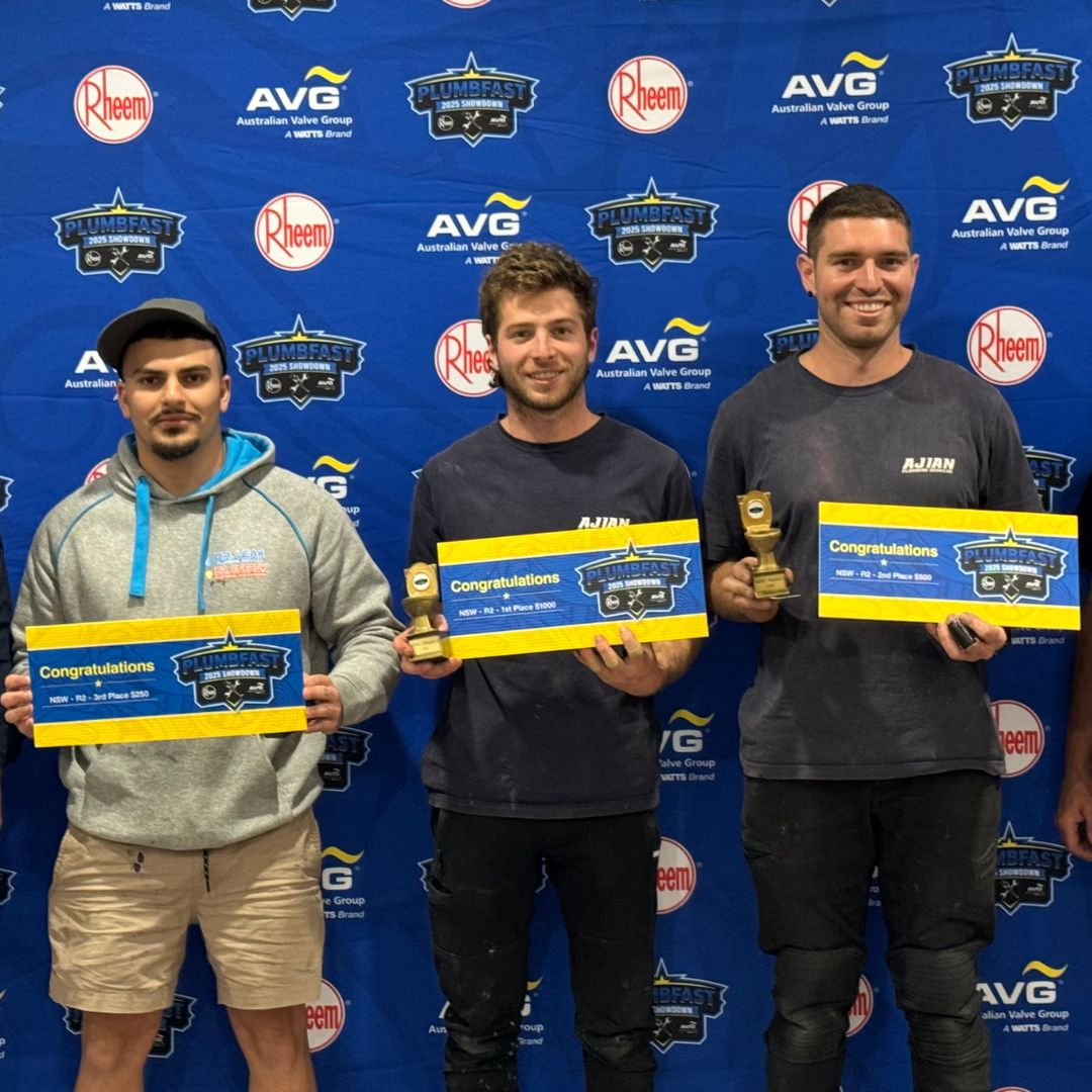 Plumbfast 2025 Winners NSW R2 1080x1080